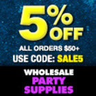 Wholesale Party Supplies Coupons